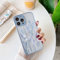 ZTOFERA TPU Back Case for iPhone 14 Pro, Simple Translucent Liquid Silicone Case with Flower Pattern, Anti-scratch Shockproof Flexible Bumper Cover for iPhone 14 Pro 6.1 - Purple