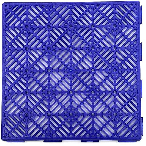 Loseta antihumedad (Azul) para terrazas, suelos de piscinas y zonas húmedas. Medidas 30 x 30 x 1,5 cm. Económica y resistente.