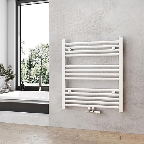 Heilmetz Badheizkörper Weiß Handtuchtrockner Heizung 700 x 600 mm Bad Heizkörper Handtuchheizkörper Handtuchwärmer
