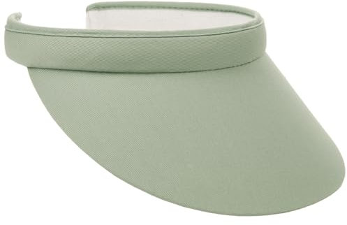 Lipodo Visière pour Femme Uni - Le Soleil Protection Solaire avec Printemps-été Été - Taille Unique Vert Menthe