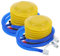 HANABASS Kit de 2 Pompe à Ballons à Pied | Pompe avec Soufflet en Plastique | Idéal pour Fête d'anniversaire, Décoration Mariage