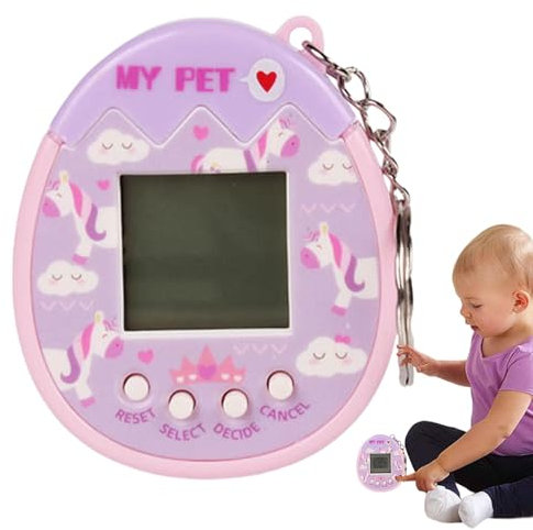 Console portatile retrò, macchina elettronica per animali domestici,Macchina da gioco portatile digitale virtuale nostalgica per animali domestici - Giocattolo animale Giocattolo virtuale per