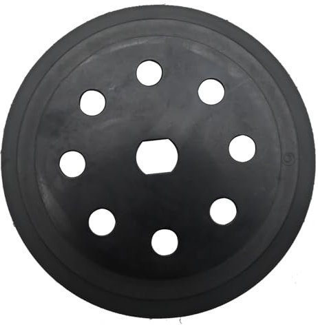 Ollanoos 125mm Sander Backing Pad Replacement Kit, 8 Holes Sanding Disc Backing Pad Replacement for Black & Decker KA190 SE/ BD190 SE/ SPEC375/ PEC376 Hook and Loop Backing Pad Sanding Disc