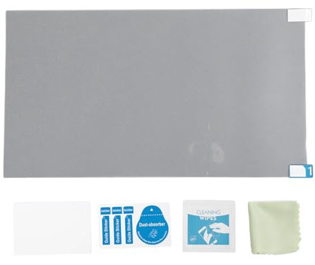 Panneau de Protection D'écran Bloquant la Lumière Bleue de 24 Pouces pour Moniteur PC LED 16:9, Film Filtrant de Protection des Yeux Anti-UV, pour Moniteurs, avec Chiffon de