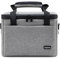 Ronyme Projector Storage Bag Hard Travel Case Scratch Resistant with Handle Portable with Pockets Sturdy Stylish Travel Carrying Bag, Grey