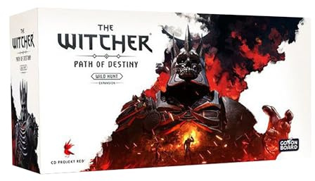 Go On Board | The Witcher Path of Destiny | Wild Hunt Expansion | 1-5 Player Tableau-Building Card Game | Ages 14+ Game in English