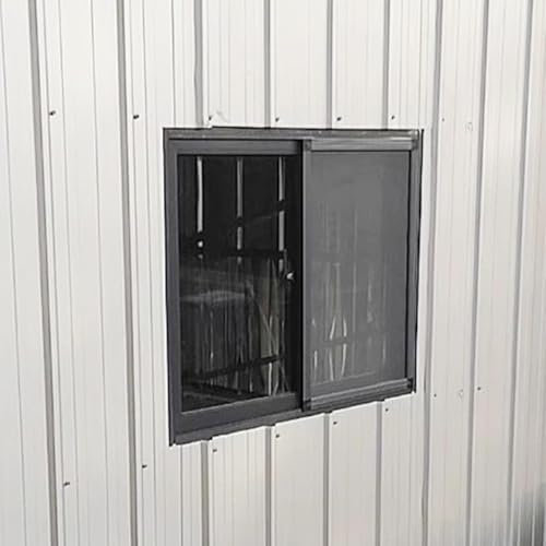 Finestra scorrevole in alluminio su misura per la casa resistente alla ruggine e durevole finestra B con schermi Sostituzione finestre di casa 83,8 x 40,6 cm
