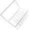 Beavorty Eyelash Tool Storage Box for Beginners Lash Extension Kit Beginner Compartment Storage