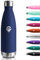 Bouteille Isotherme 750ml, Gourde Isotherme Étanche, Gourde Inox Réutilisable, Bouteille d'eau sans BPA, Double Paroi, Gourde Métal Durable pour École, Sport, Bureau, Gym, Yoga, Camping, Randonnée