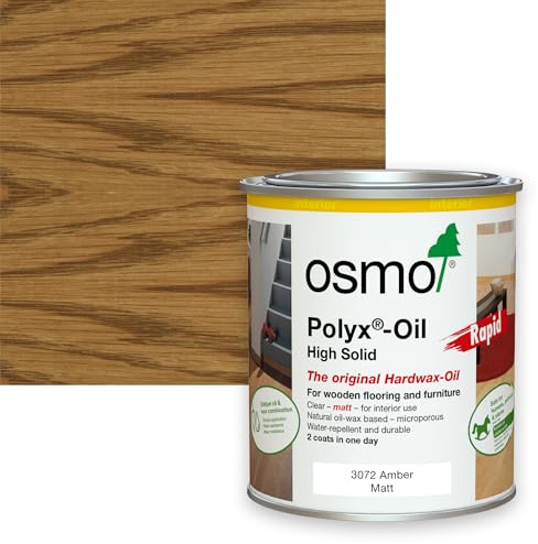 Osmo Original Polyx Oil Rapid Matt (3072 Amber, 750ml)