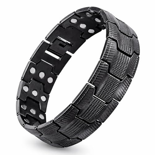 HAQI Magnetarmband – Stilvolles Herrenarmband Armband, Klassisches Design, Robust & Hautfreundlich