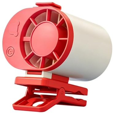 Pequeño ventilador con pinza | 3 niveles de velocidad, aire personal silencioso, rotación de 360 grados pequeño ventilador Clipable | para casa, habitación, , camping, senderismo, , viaje a