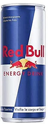 Red Bull Energy drink à base de Taurine et de caféine - La canette de 25cl