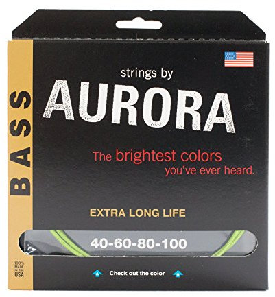 Aurora Premium Color bajo de 5 cuerdas, Nitro, color, 45 – 105