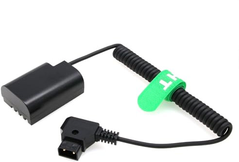 D-Tap DMW-DCC12 DC Kupplung DMW-BLF19E Dummy Akku Power Adapter für Panasonic Lumix DSLR GH3 GH4 GH5 Kamera