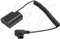 HangTon GH3 GH4 GH5 D-tap Power Dummy Adaptador de corriente de batería para Panasonic Lumix DSLR DMW-DCC12 DMW-BLF19E (enrollado)
