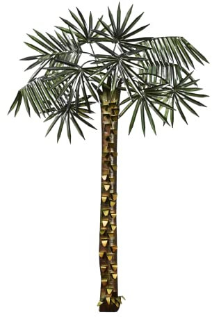 Touch of Class Paradise Palme Tropical Wanddekoration, Grün