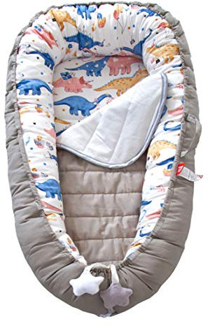 DorkasDE Babynest Kuschelnest Matratze im Bett Faltbett Babybett Reisebett mit Urinalpad