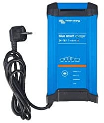Victron Energy Blue Smart IP22 Chargeur de Batterie Sortie monophasée 24 Volts 16 amp 230 V CEE 7/7, Bluetooth