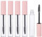 adakel 5 Stück leere Mascara Flasche mit Wimpern Zauberstab, Leere Wimpern Rohr Wimpern Creme Flasche,10ml, Rosa