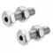sourcing map Bulloni a vite cava M5 x 16 mm con dadi in acciaio inox 304, confezione da 2