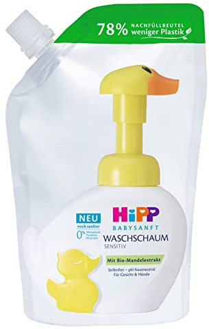 HiPP Babysanft Waschschaum Nachfüller, 6er Pack (6 x 250ml)