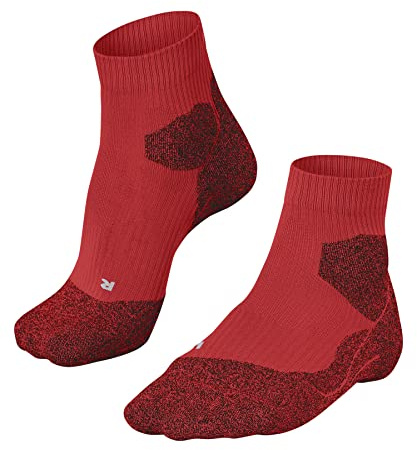 FALKE Herren Laufsocken RU Trail M SN Funktionsgarn Antiblasen 1 Paar, Orange (Tangerine 8097), 39-41