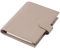 Moterm A5 Luxe Ringe Planer - Echtes Leder Binder Organizer (Kiesel-Taupe,30mm Ring)