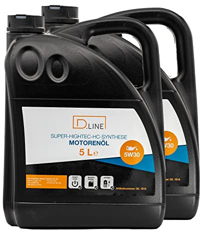 D.LINE Motorenöl, HIGHTEC-HC-SYNTHESE | 5W-30 (2x 5 Liter)