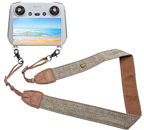 LYONGTECH Gurt Band mit Schraube for DJI RC 2,RC,RC Pro,Smart Controller,Fernbedienung Halsgurt Umhängeband,Neo,Flip,Air 3S/3,Mavic 3 Classic/Pro,Mini 3/4/3 Pro Neck Lanyard Strap Zubehör