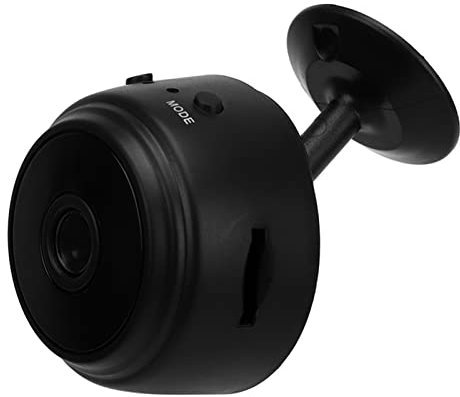 A9 Magnetic Mini WiFi Camera Wireless 1080P for Smart Home Security, Supports Live View, Human & Pet Detection,Car Nanny Cam, Sound & Portable Baby Small Video Cameras (Black)