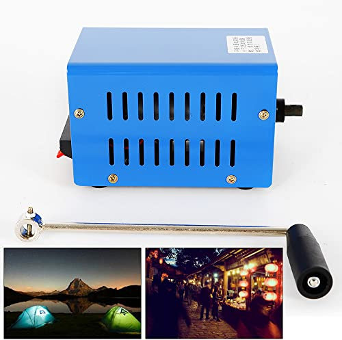 Handkurbel Generator Outdoor Katastrophennotfall Tragbar Generator Ladegerät Notdynamotor USB 20W