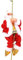 Escalada Eléctrica Papá Noel En Cadena De Cuentas En Movimiento, Decoración De Papá Noel Americano Que Sube Y Baja Con Música De Canto Para Adornos LED Para árboles De Navidad, Decoración Colgante, Re