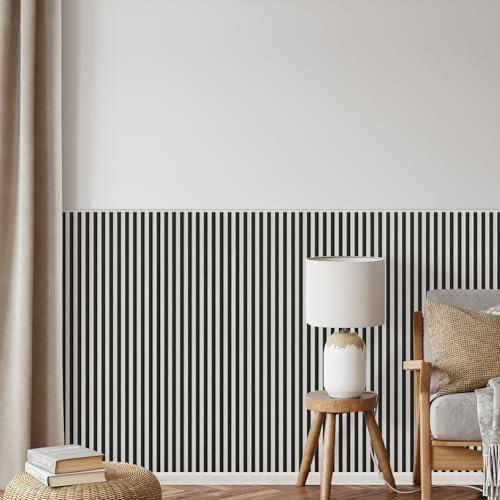 REESE Wandpaneele Eiche Weiß | Eckleiste 125 cm | Deckenpaneele | Wandverkleidung | kein Bohren | MDF