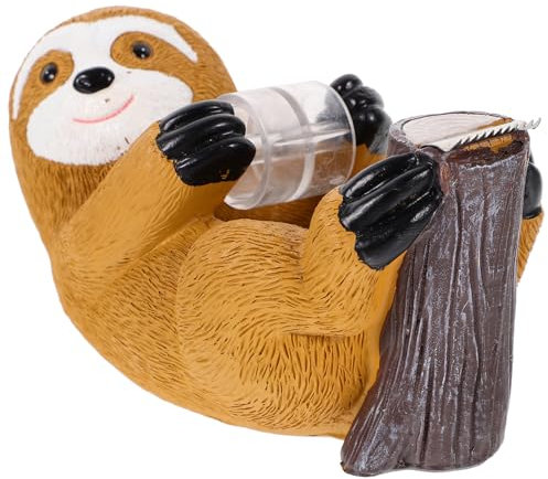 AOKWAWALIY Rollenhalter Für Desktop-klebebandschneider Paketbandabroller Packbandspender Tier-klebebandabroller Desktop-kassettenhalter Süßer Klebebandspender Büro Lagerregal Schnur Harz
