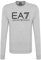 Emporio Armani Felpa Sweatshirt Uomo EA7 6RPM16 PJSLZ (Grigio, L)