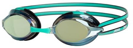Zoggs Unisex Racer Titanium Swimming Goggles (1er Pack)