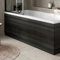 Aurora® Modern 1800mm Front Side MFC Bath Panel 16mm Wooden Panels for Bathroom Baths Soaking Tubs, Adjustable Plinth, Easy to Cut, Charcoal Grey