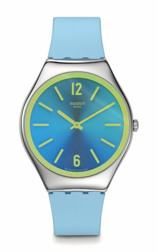 Swatch Midday Sky SYXS156 Blue Armbanduhr blau, blau, Armband