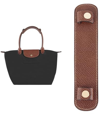 LOUKAYCCI Schulterpolster aus Leder für Longchamp Ersatz-Kissenriemen für Tragetaschen, abnehmbar und mehr (braun)