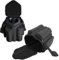 for Bose Speaker Case, Bluetooth Speaker Carrying Case with Shoulder Strap & Accessory Pocket, Travel Case for Bose S1 Pro S1 Pro Plus Black