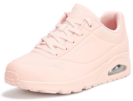 Skechers Damen UNO-Stand on Air Sneaker, Helles Pink, 39 EU