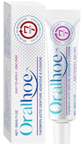 Gel adhésif pour prothèses dentaires, colle thermoplastique, colle pour prothèses dentaires, colle thermoplastique, fixation durable, douce et confortable