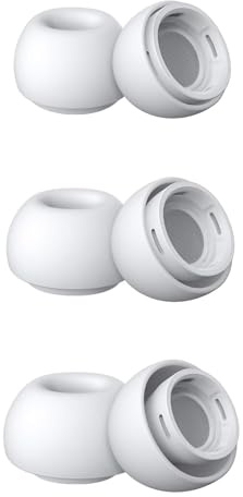 Replacement Ear Tips for Airpods Pro and Airpods Pro 2nd | Silicone Material, Comfortable, Dust Guard Screen, with Noise Reduction Hole, Comes in A Portable Plastic Bag