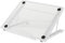 Uonlytech 1Pc Adjustable Metal Laptop Stand Portable Computer Riser Ergonomic Holder for Desk Compatible with Various Laptop White