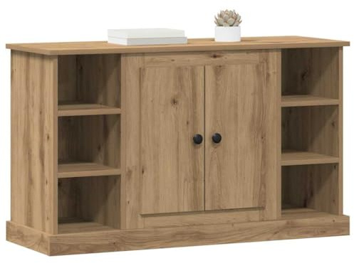 vidaXL Sideboard Artisan-Eiche 100 x 35,5 x 60 cm Holzwerkstoff