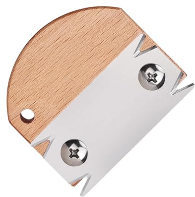 Qiwieod Edge Cutter | Edging Bucket, Wood Tool, Stainless Steel Edge Tape Trimmer, for Veneer, PVC, Laminate, Plywood, Melamine Board, Furniture, Cupboard and DIY Workshops