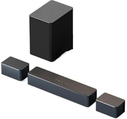 HVSYVVSRL Heimkinoanlage Mit Dolby Atmos, Kabellosem Subwoofer Und Rückseitigen Surround-Lautsprechern Vielseitige AnschlussmöGlichkeiten