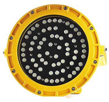 Exdemb 240W IP66 ATEX Zertifizierte explosionsgeschützte LED-Leuchte, WF2 Anti-Korrosions-Zone 1 2 2 Tankstelle Lampe, Abstimmbare CCT 2700K-6500K Hochhelligkeits-Flutlicht für gefährliche Industriebe