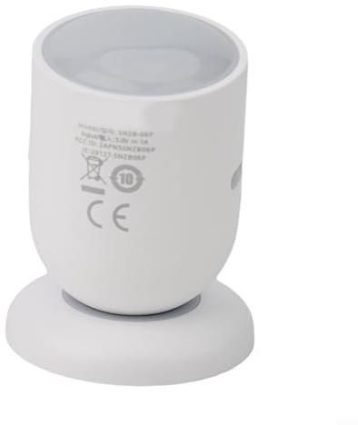 SNZB-06P pour détecteur de présence humaine ZigBee utilisant la technologie micro-ondes pour une détection précise de l'occupation jusqu'à 4 m de portée fonctionne avec NSPanel Pro iHost ZB